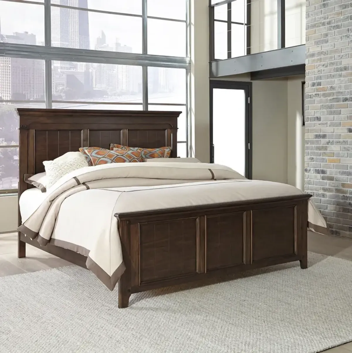 Saddlebrook Panel Bed