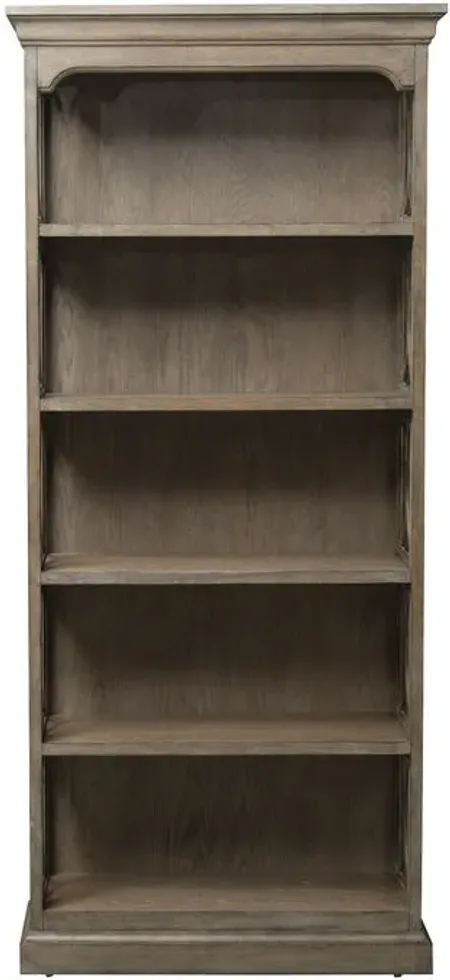 Simply Elegant Taupe Bookcase