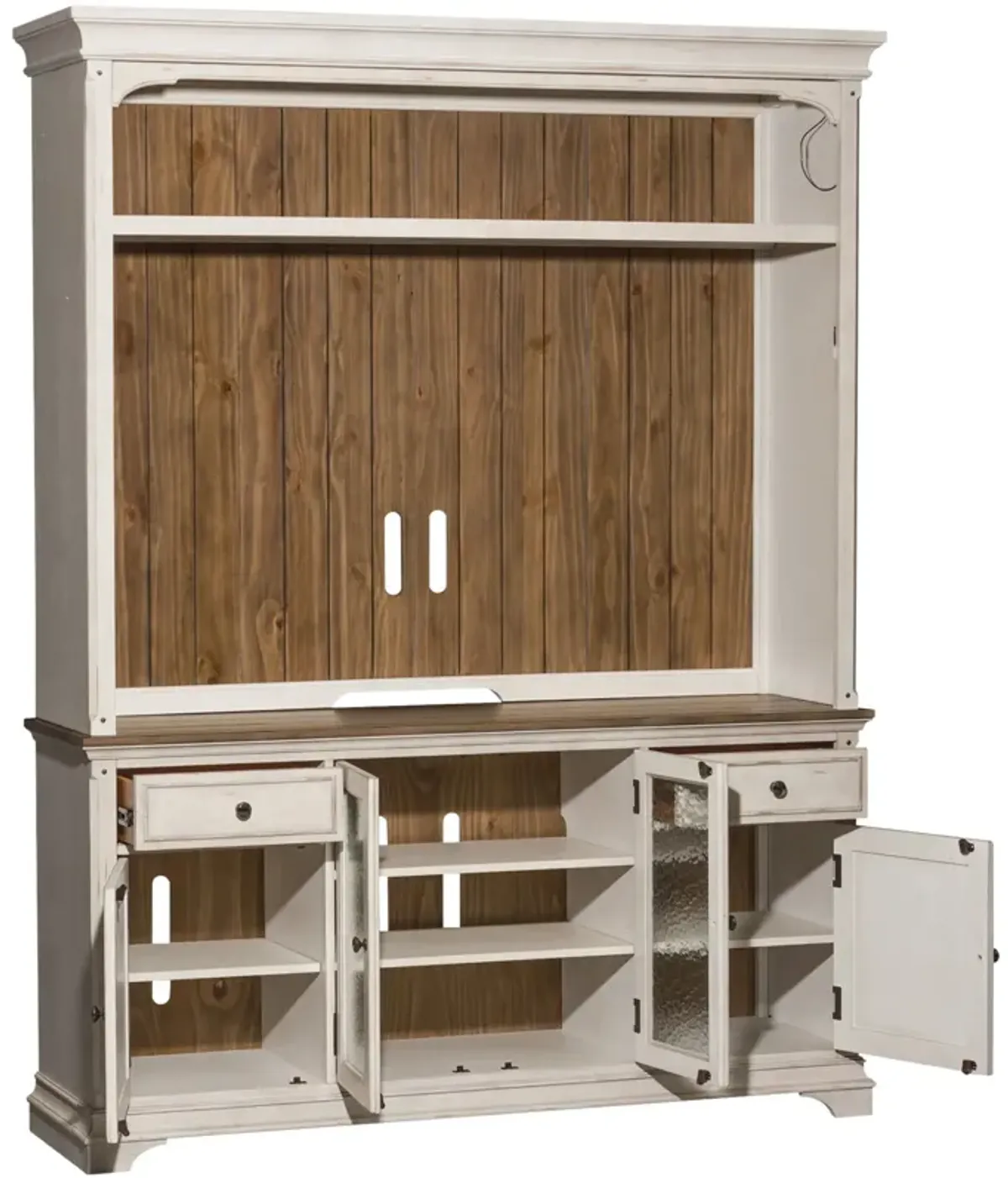 Morgan Creek 68 Inch Console and Hutch