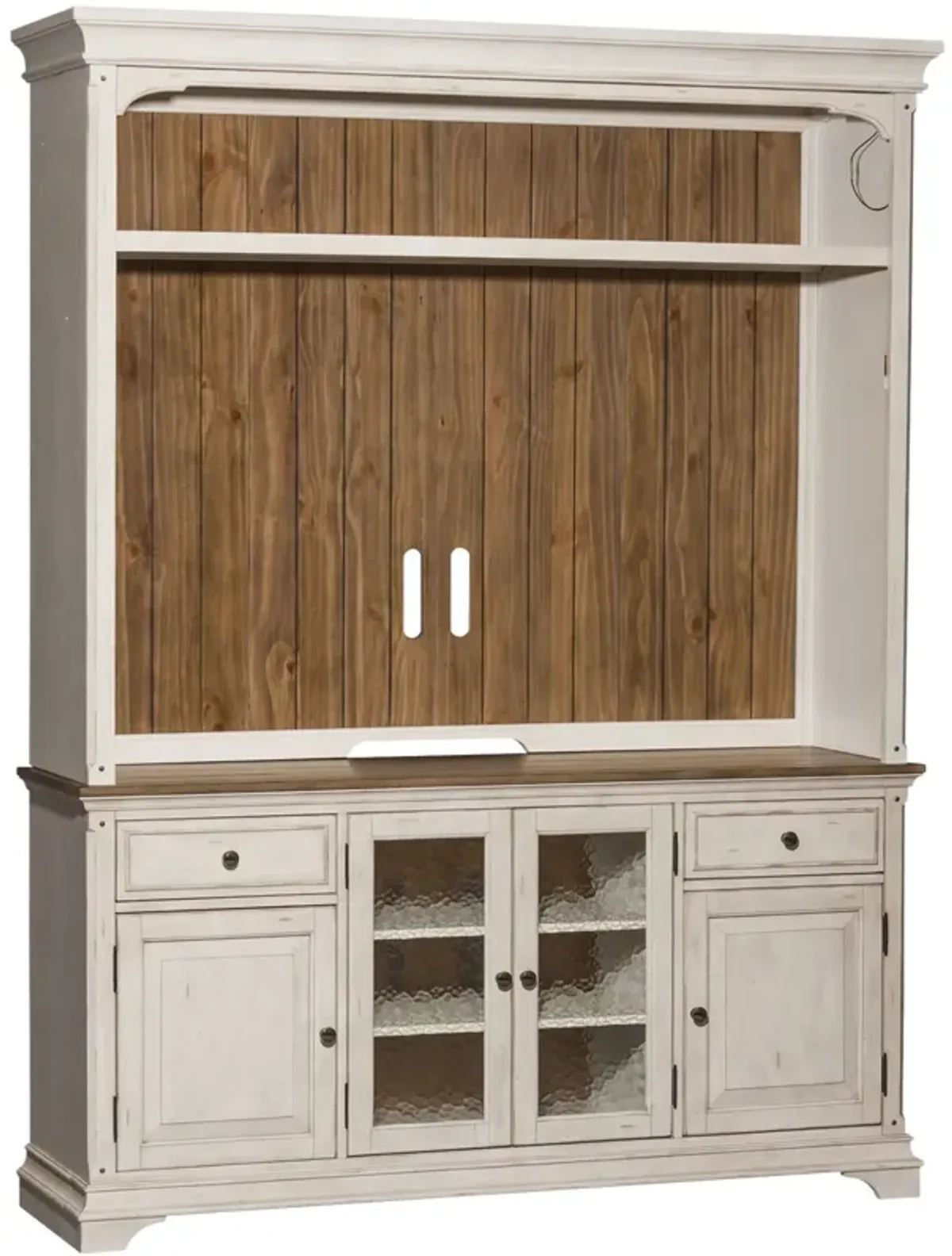 Morgan Creek 68 Inch Console and Hutch