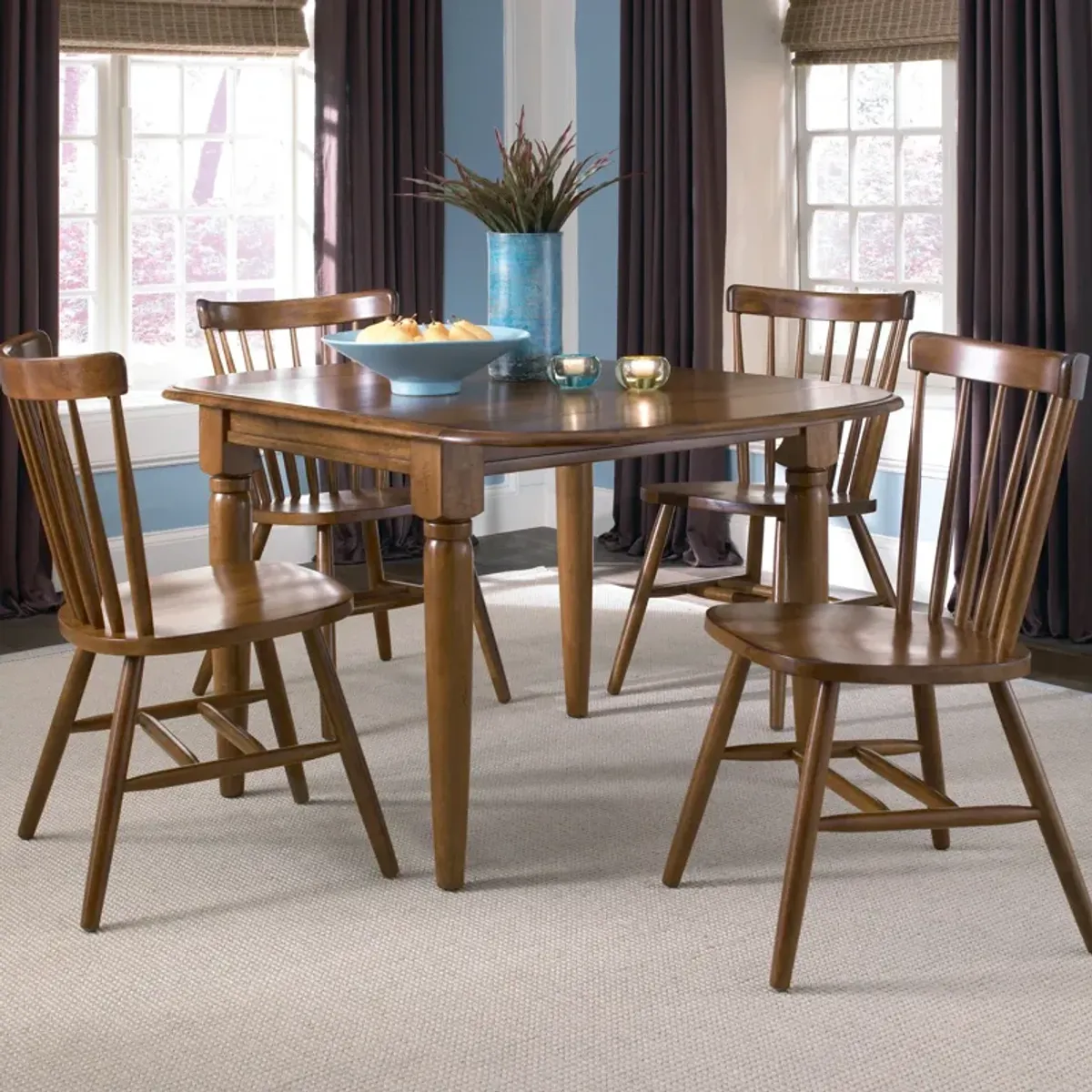 | Creations II 5 Piece Drop Leaf Dining Set | Tobacco