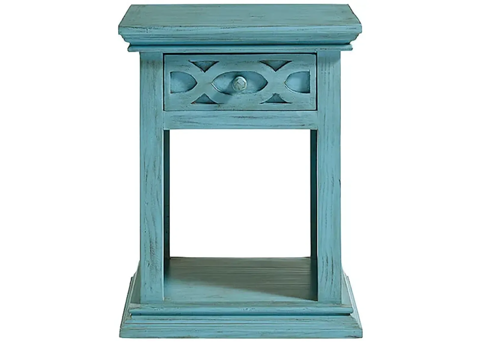 | Luna Nightstand | Turquoise