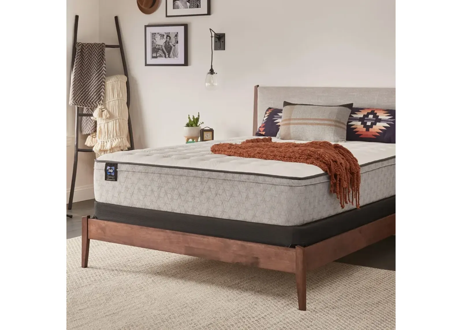 Sealy | Twin Winter Green Medium Mattress | Gray