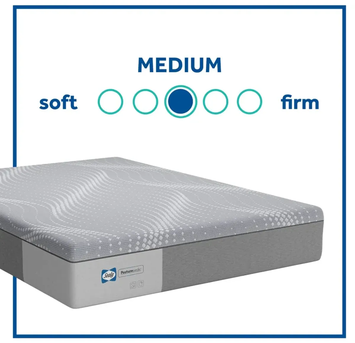 Sealy Posturepedic Paterson Medium Memory Foam Mattress in a Box