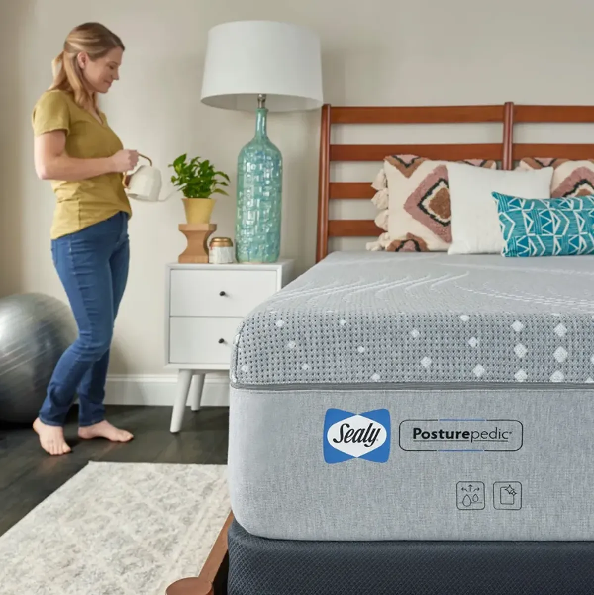 Sealy Posturepedic Paterson Medium Memory Foam Mattress in a Box