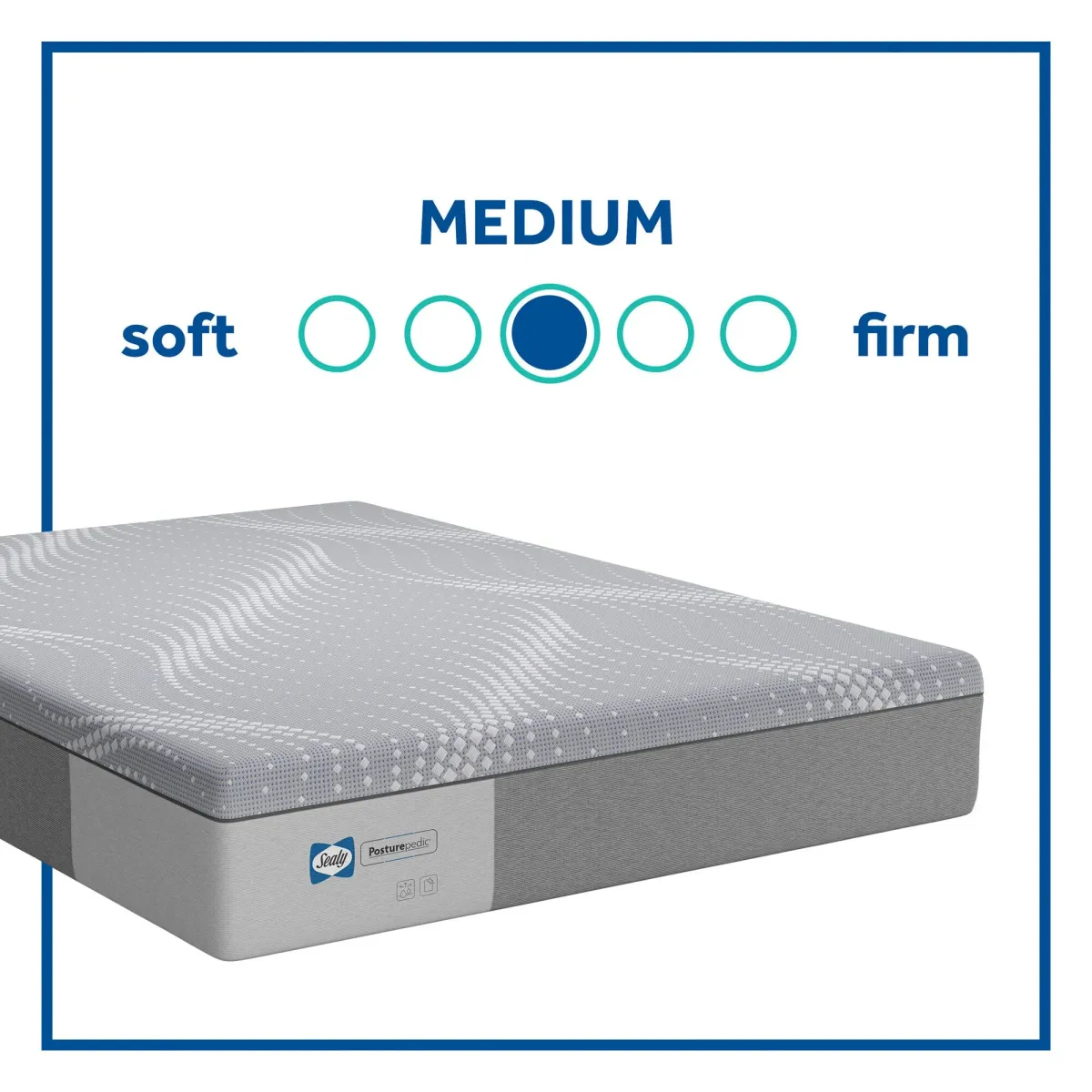 Sealy Posturepedic Paterson Medium Memory Foam Mattress in a Box