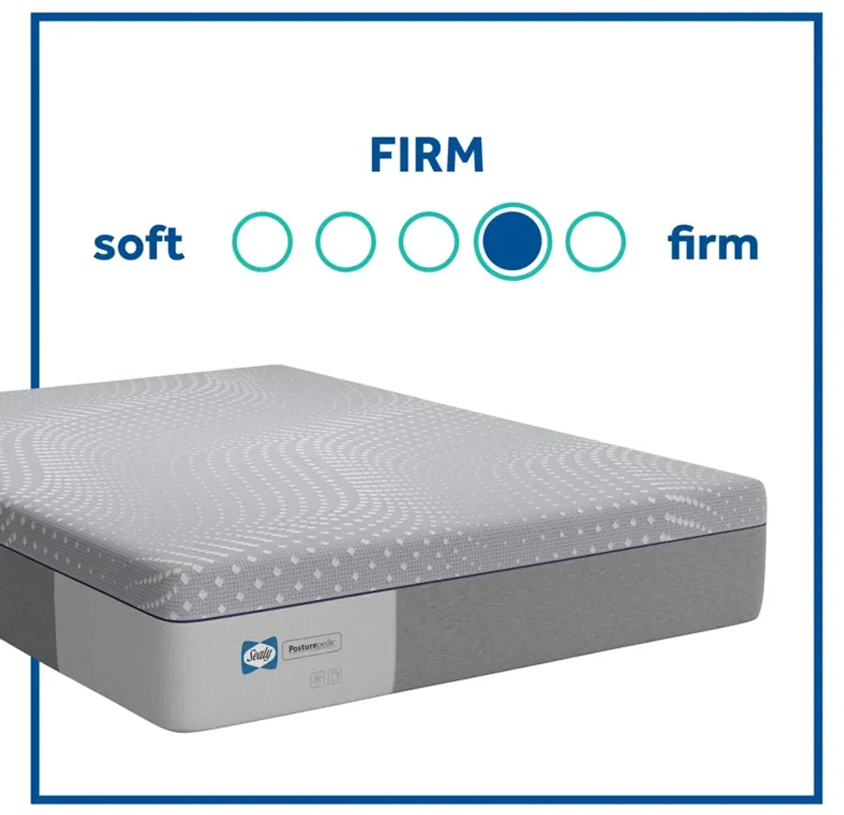 Sealy Posturepedic Lacey Firm Memory Foam Mattress in a Box