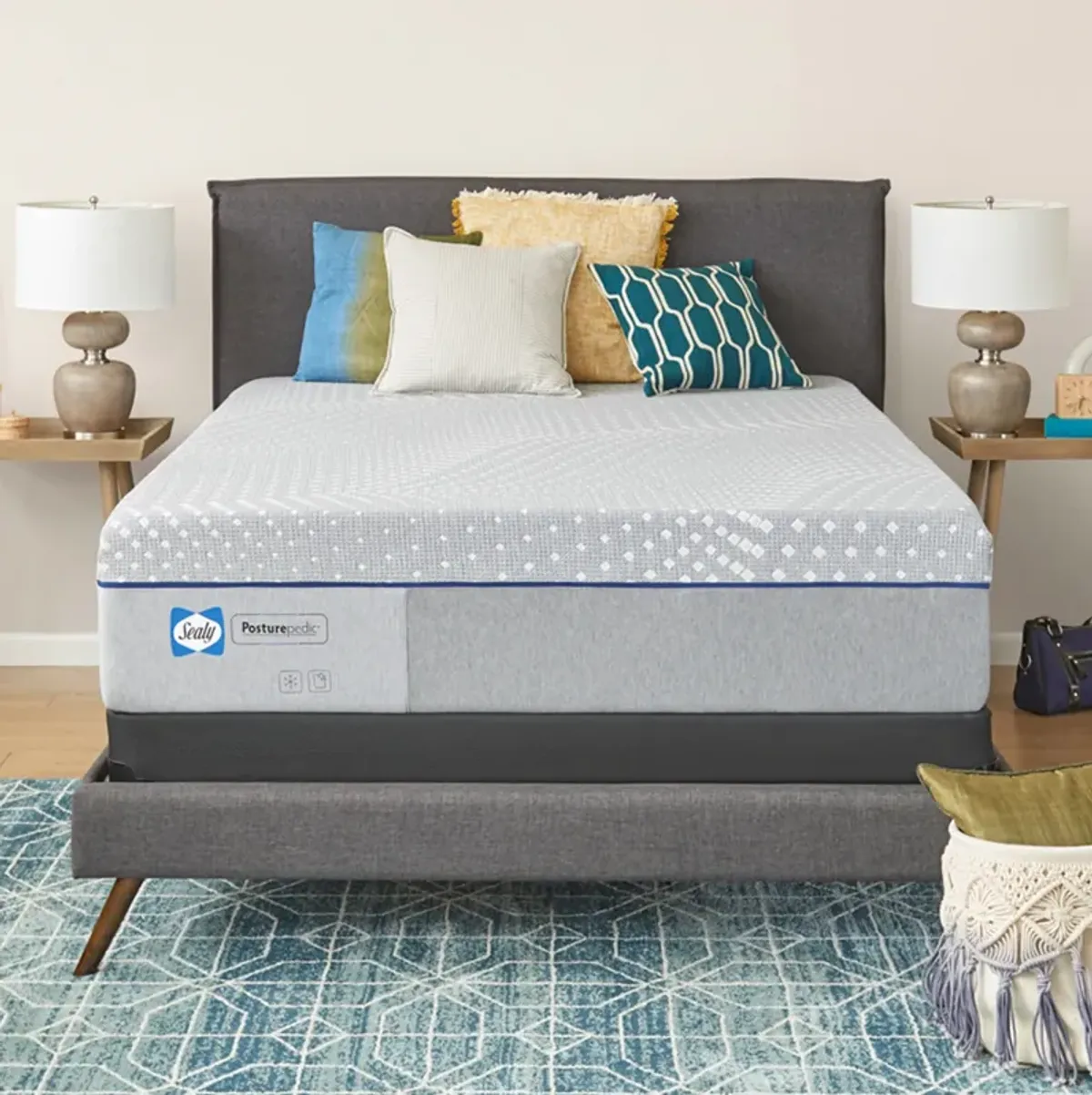 Sealy Posturepedic Lacey Firm Memory Foam Mattress in a Box