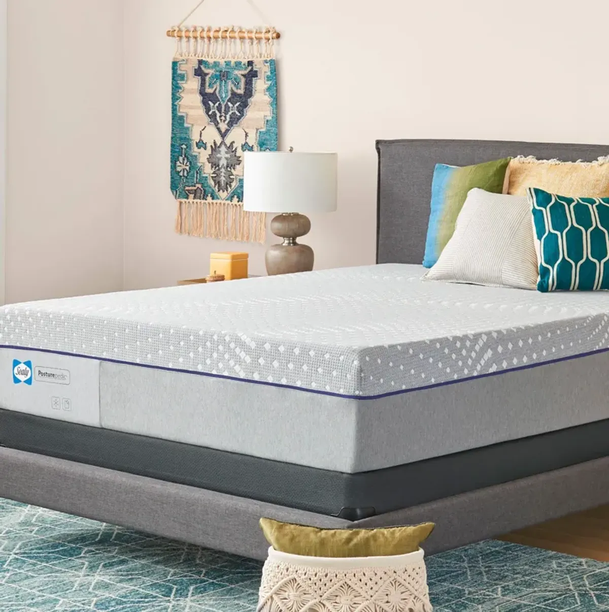 Sealy Posturepedic Lacey Firm Memory Foam Mattress in a Box