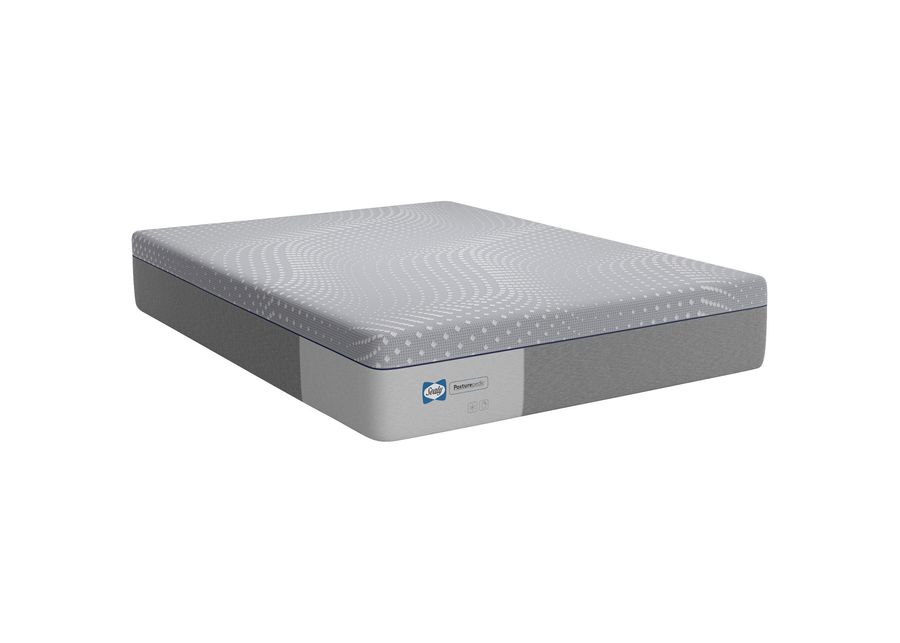 Sealy | Twin XL Posturepedic Lacey Soft Memory Foam Mattress in a Box | Gray