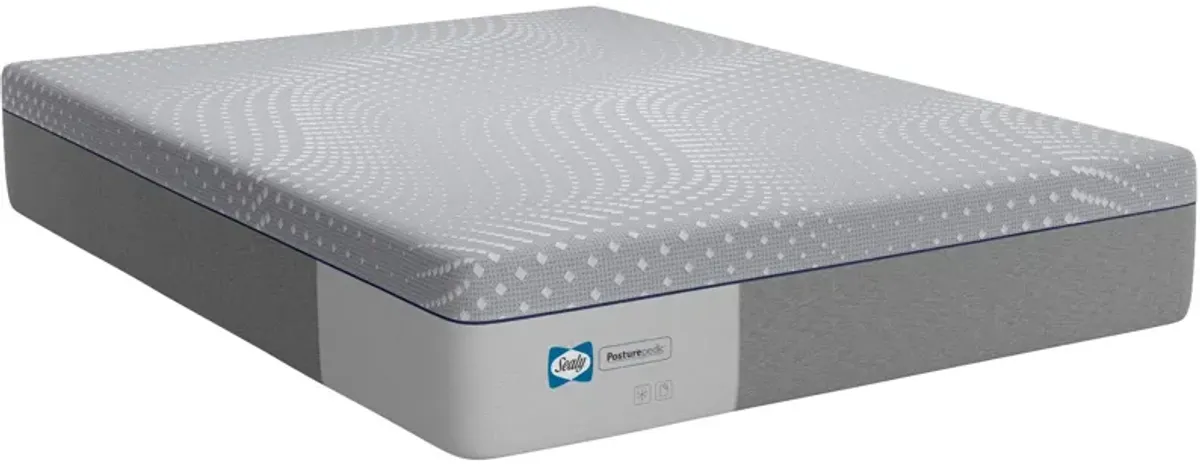 Sealy | King Posturepedic Lacey Soft Memory Foam Mattress in a Box | Gray