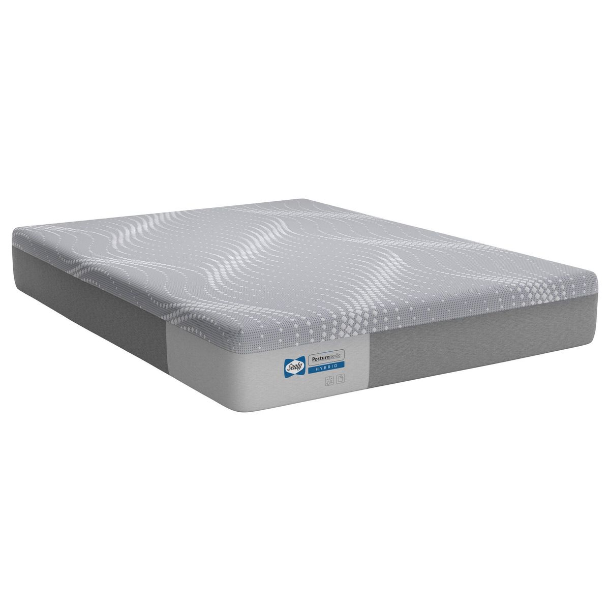 Sealy | Twin XL Posturepedic Medina Firm Hybrid Mattress | Gray