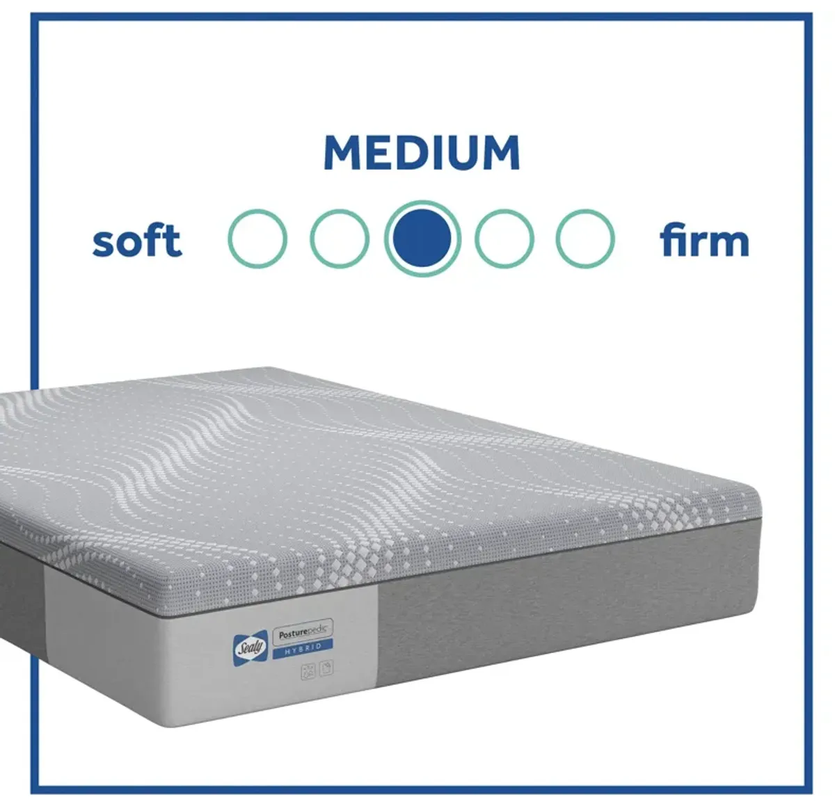 Sealy Posturepedic Paterson Medium Hybrid Mattress