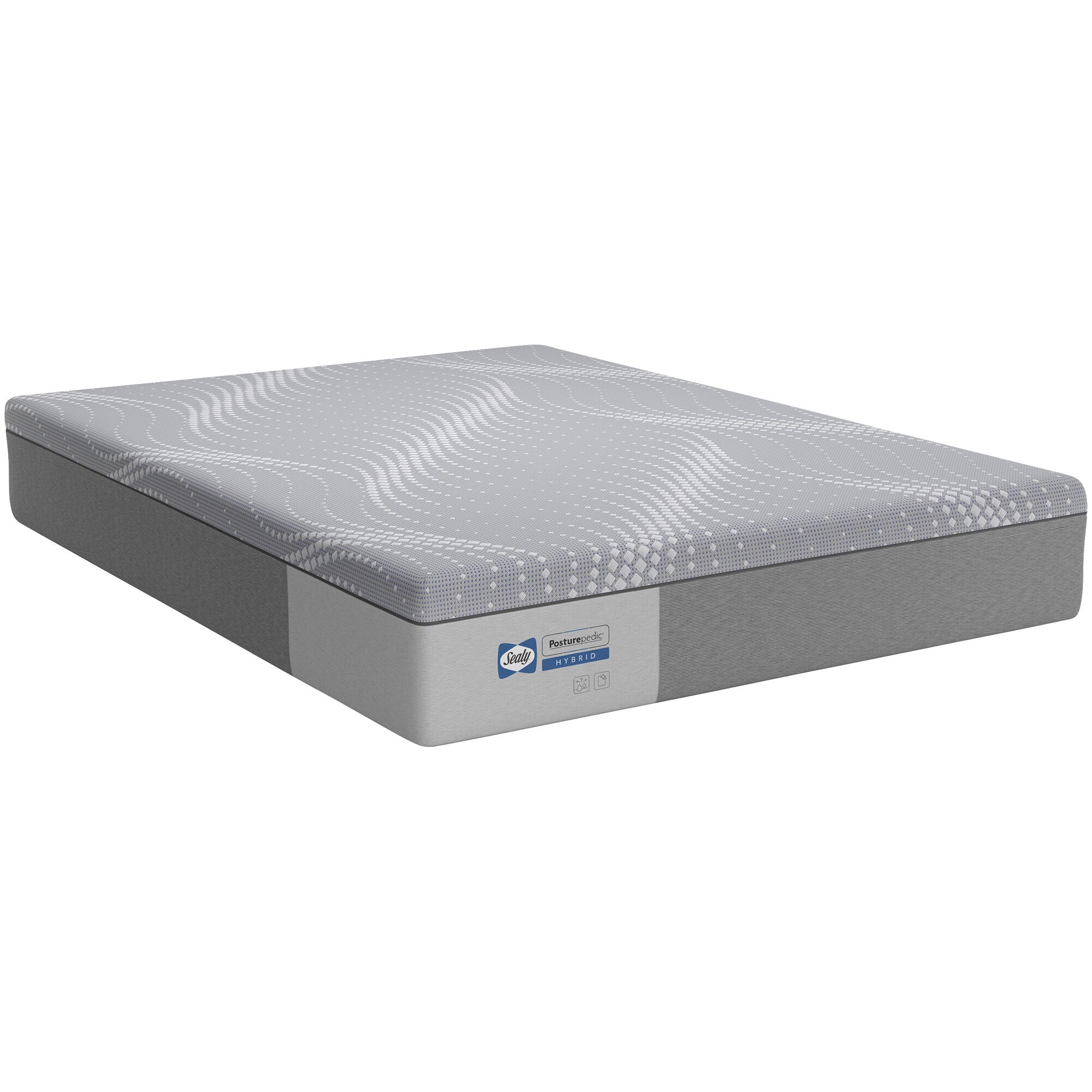 Sealy | Queen Posturepedic Paterson Medium Hybrid Mattress | Gray