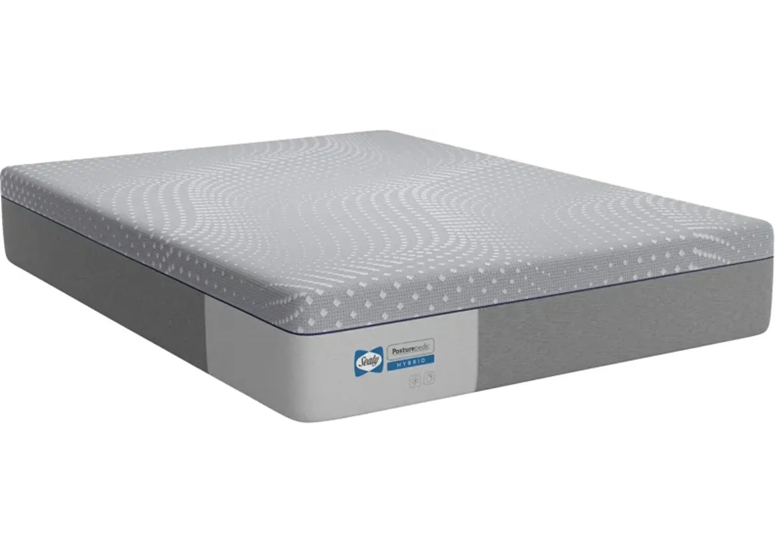 Sealy | Twin Posturepedic Lacey Soft Hybrid Mattress | Gray