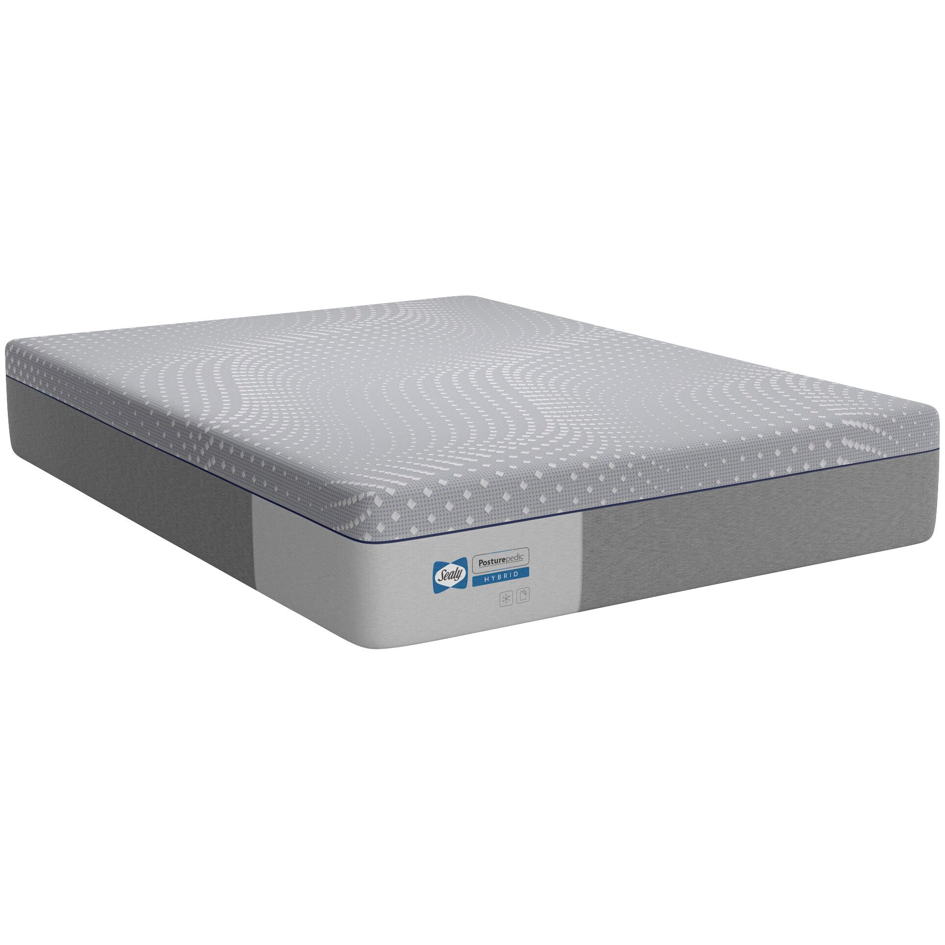 Sealy | Full Posturepedic Lacey Soft Hybrid Mattress | Gray