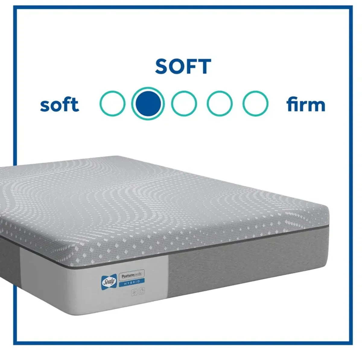 Sealy Posturepedic Lacey Soft Hybrid Mattress