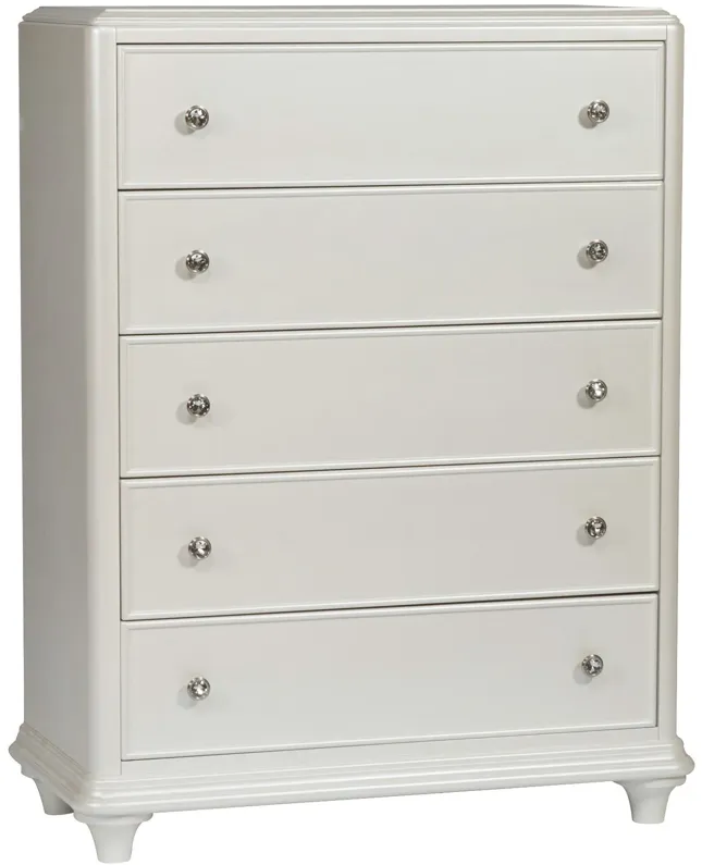 Liberty Furniture | Stardust 5 Drawer Chest | White