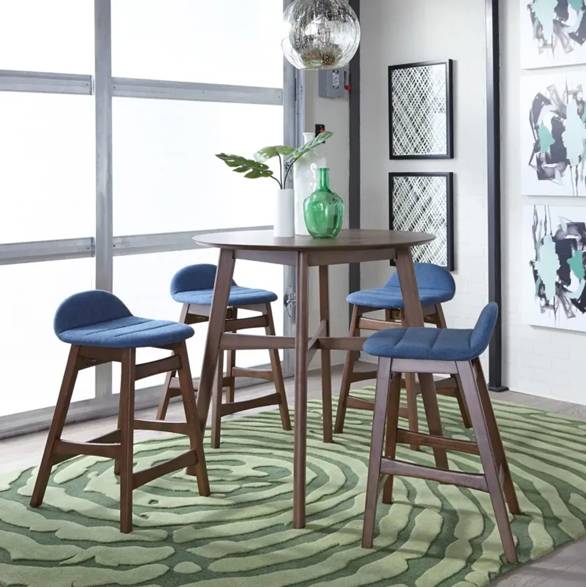 Liberty Furniture Space Savers 5 Piece Counter Dining Set