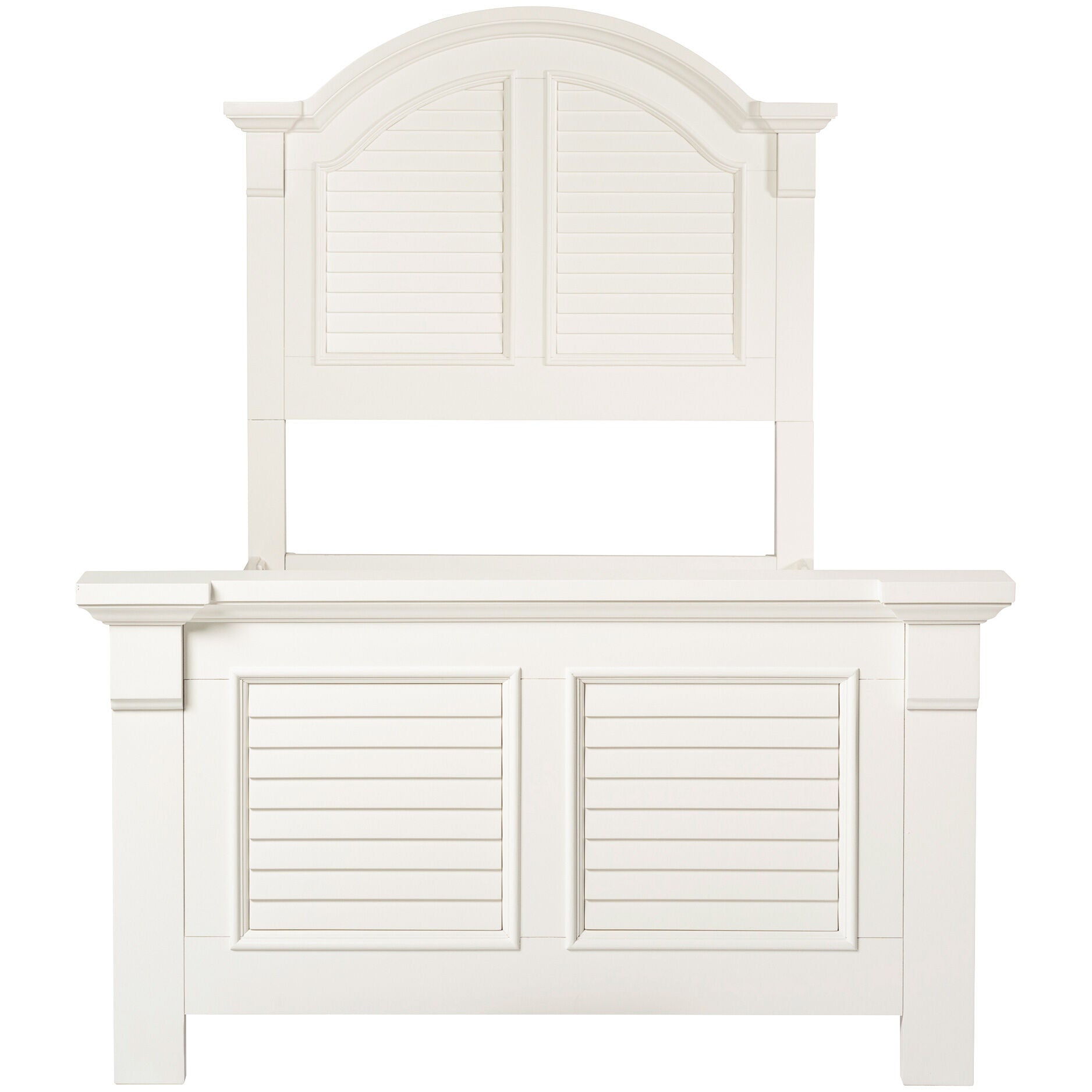 Liberty Furniture | Full Summer House Panel Bed | Oyster White