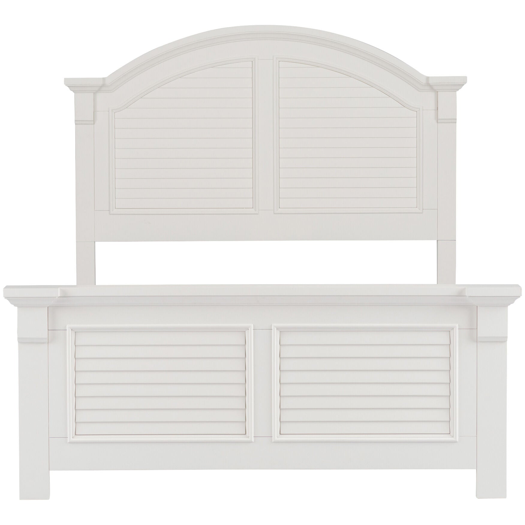 Liberty Furniture | Full Summer House Panel Bed | Oyster White