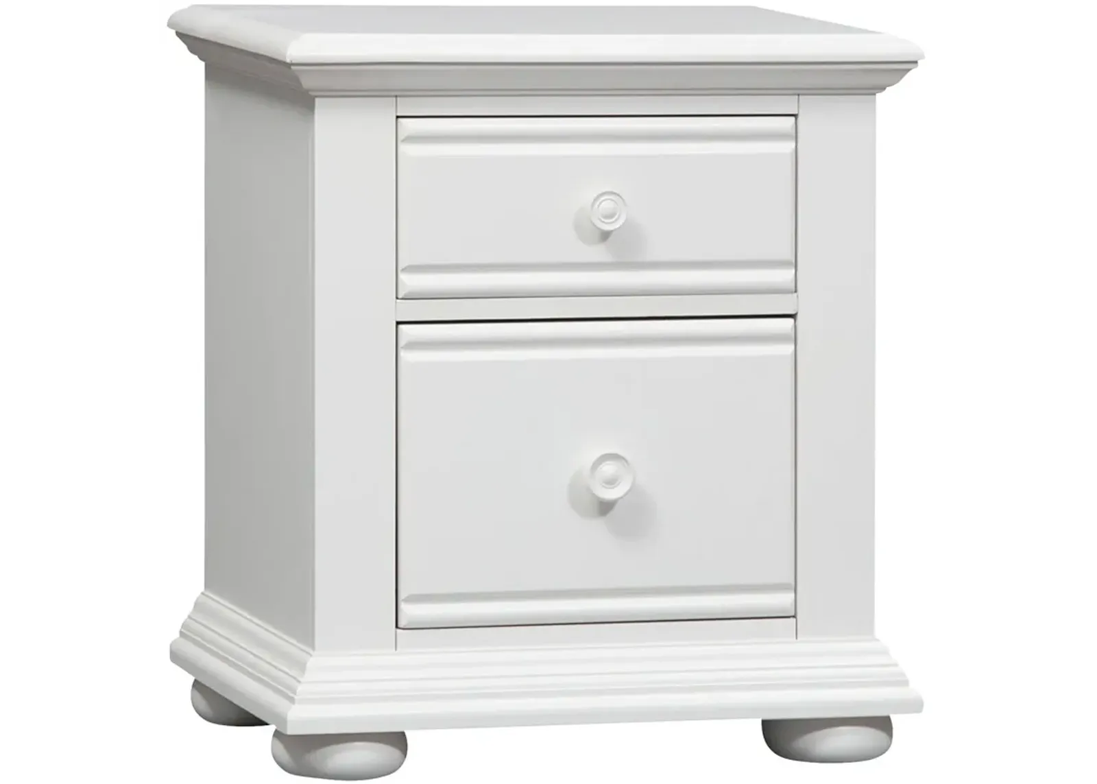 | Summer House 2 Drawer Nightstand | Oyster White