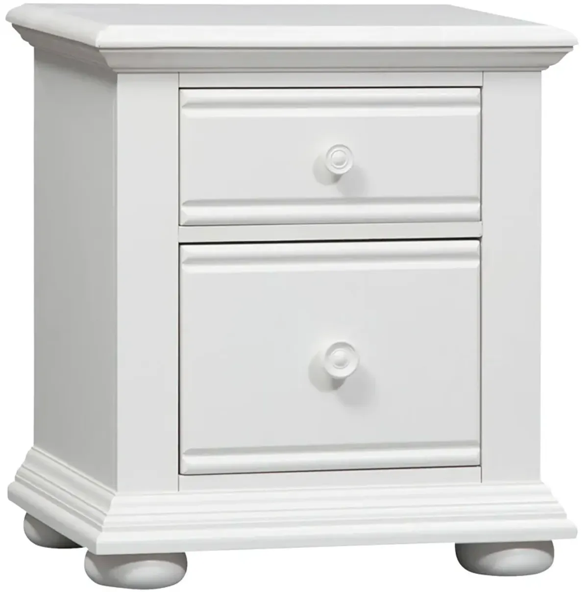 | Summer House 2 Drawer Nightstand | Oyster White