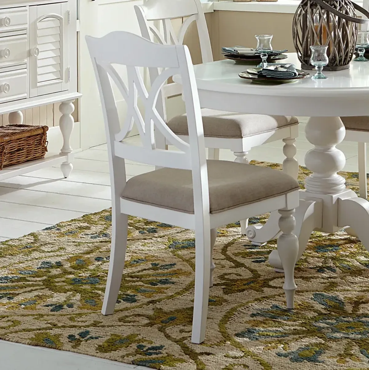 Summer House Slat Back Side Chair