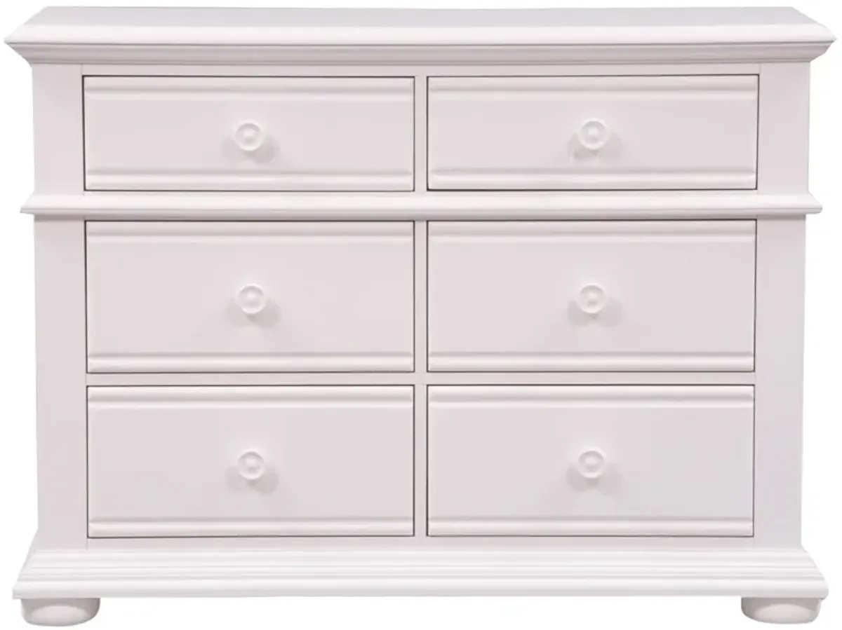 | Summer House I Media Chest | Oyster White