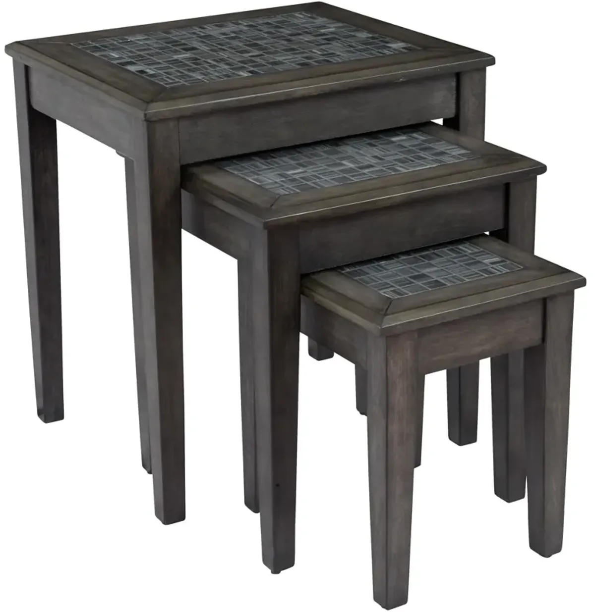 Mosaic Nesting Chairside Table