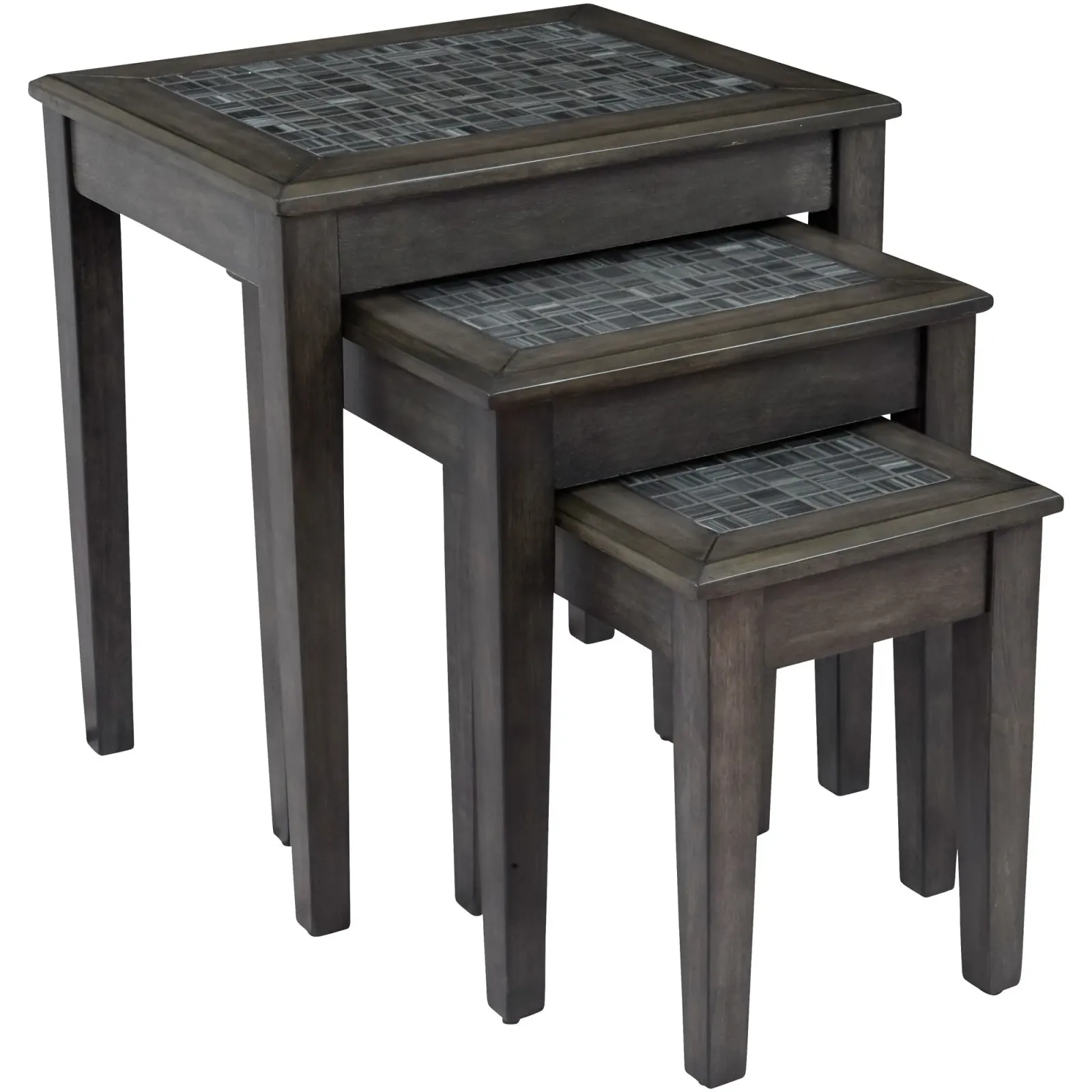 Mosaic Nesting Chairside Table