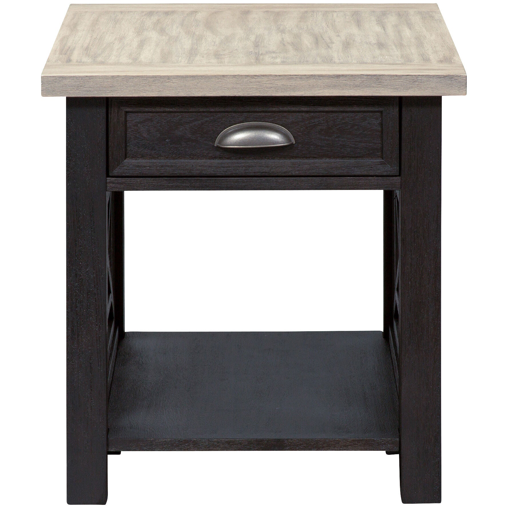 Liberty Furniture | Heatherbrook End Table | Charcoal