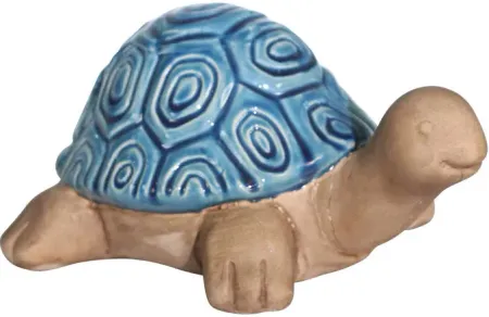 Collected Culture Turquoise Ceramic Tortoise
