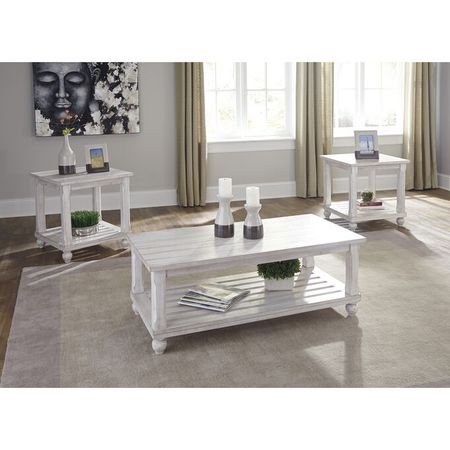 Cloudhurst White Set of 3 Tables