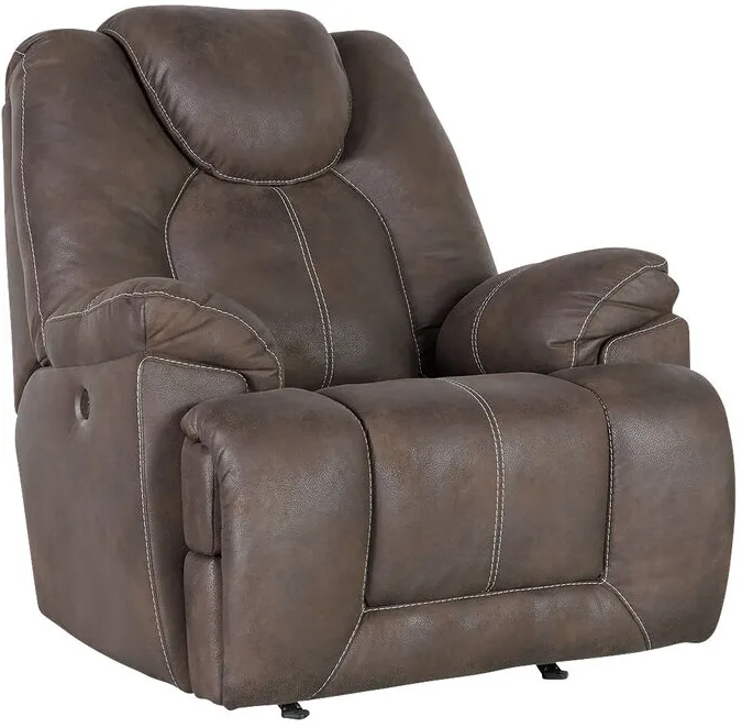 Warrior Fortress Coffee Power Recliner Chair