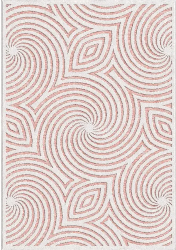 Boucle Vibrations Honeycomb Rug