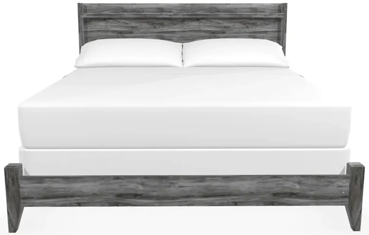 Ashley Furniture | King Baystorm Panel Bed | Gray