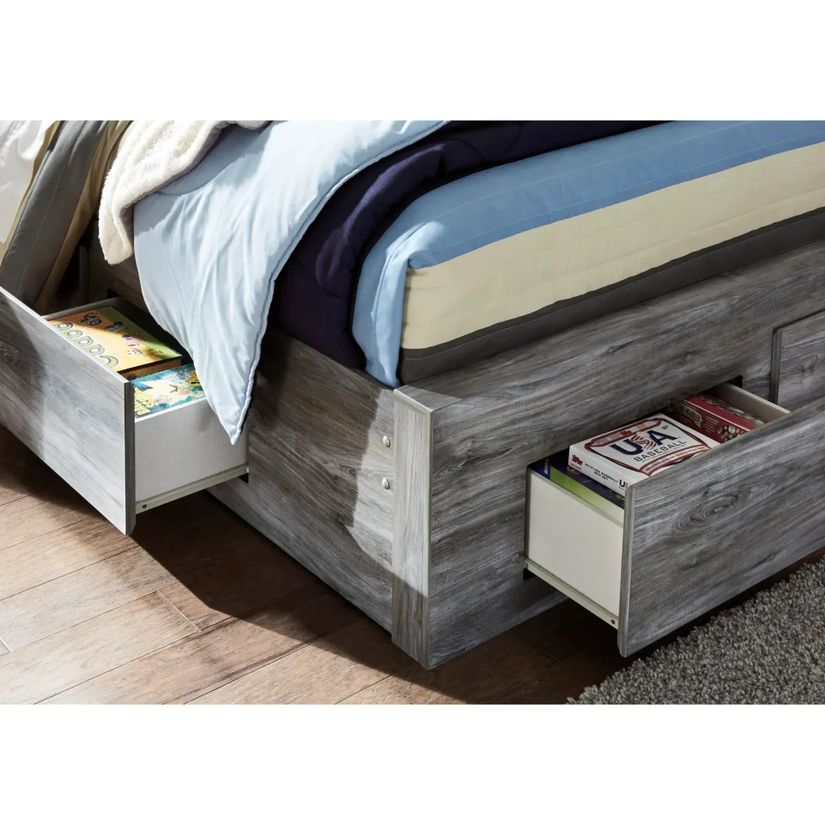 Baystorm 4 Drawer Storage Panel Bed