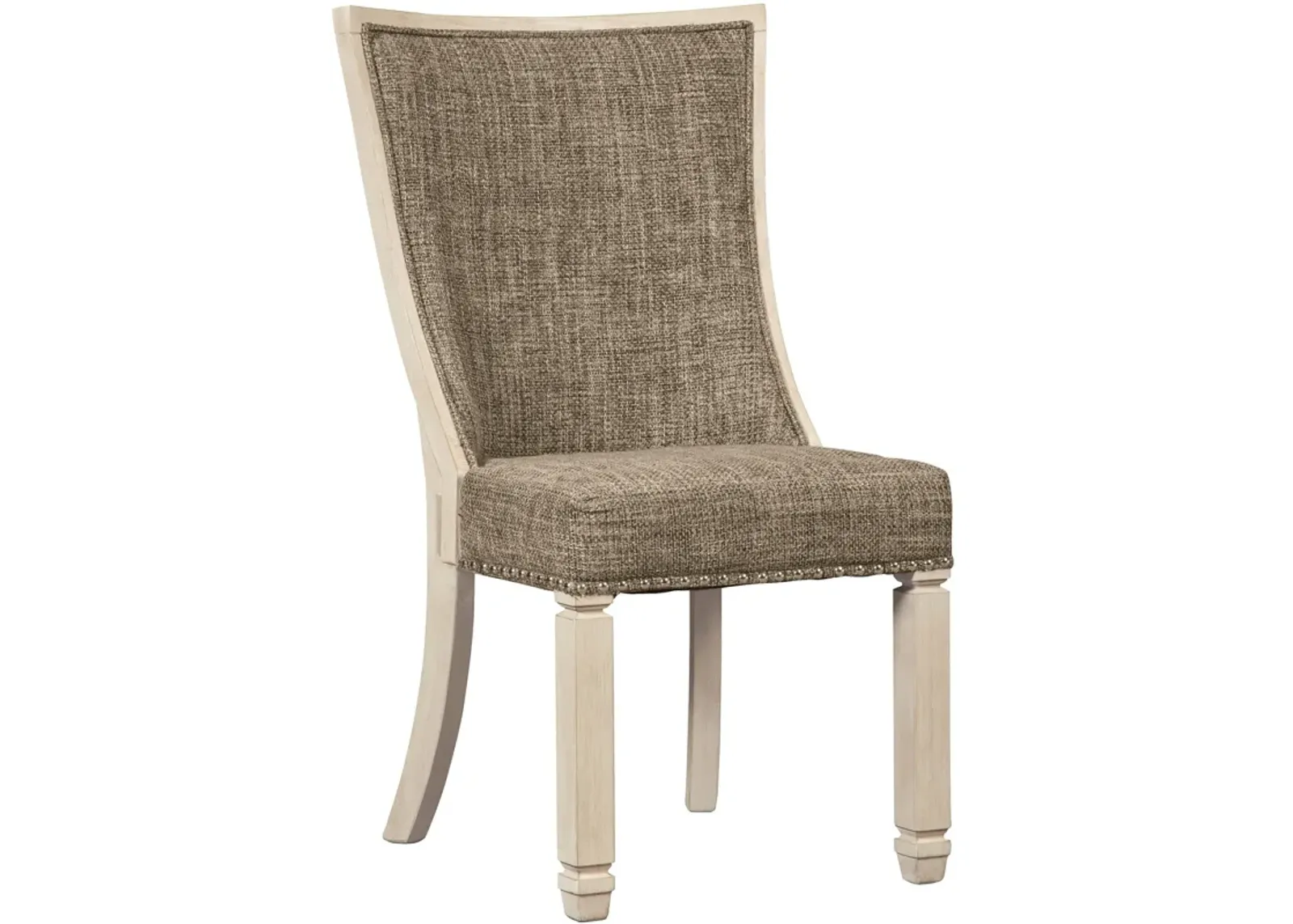 Ashley Furniture | Bolanburg Upholstered Dining Chair | Antique White