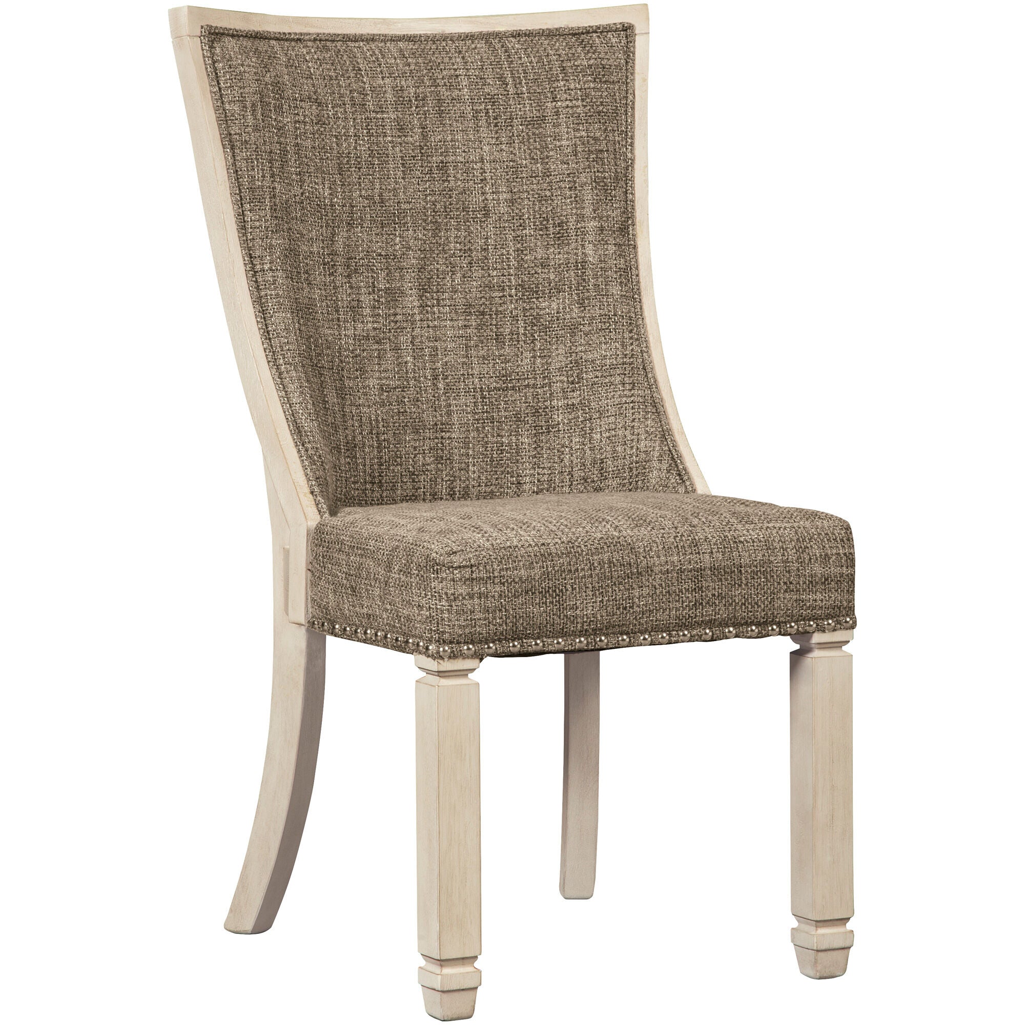 Ashley Furniture | Bolanburg Upholstered Dining Chair | Antique White