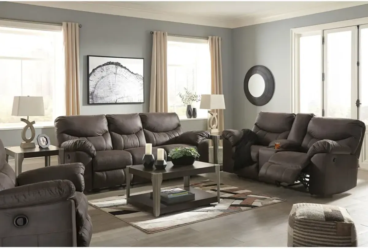 Boxberg Reclining Console Loveseat