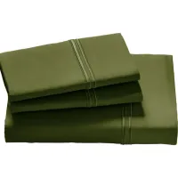 Elements Queen Moss Modal Pillowcases