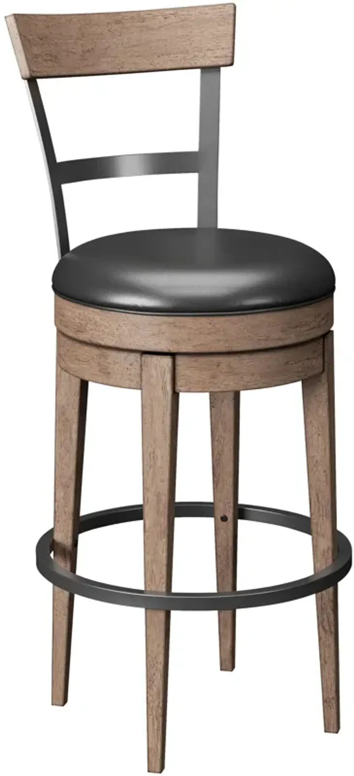 | Benton Swivel Bar Stool | Pecan