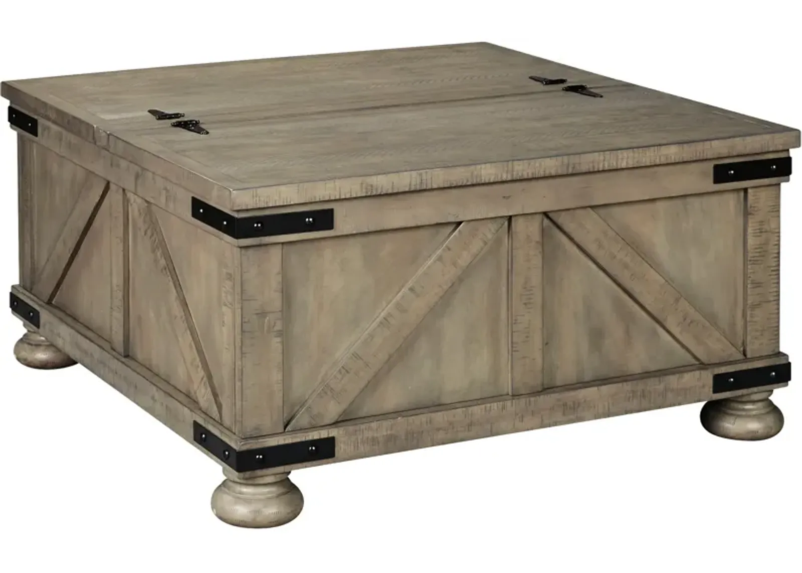 Ashley Furniture | Aldwin Storage Coffee Table | Gray