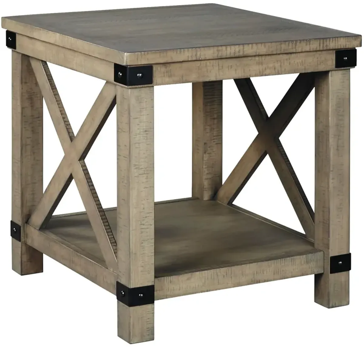 Ashley Furniture | Aldwin End Table | Gray