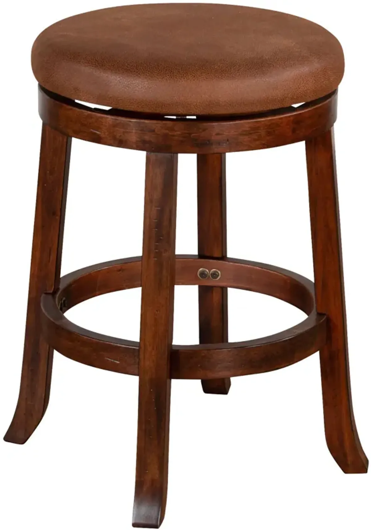 | Sedona Backless Swivel Counter Stool | Rustic Oak