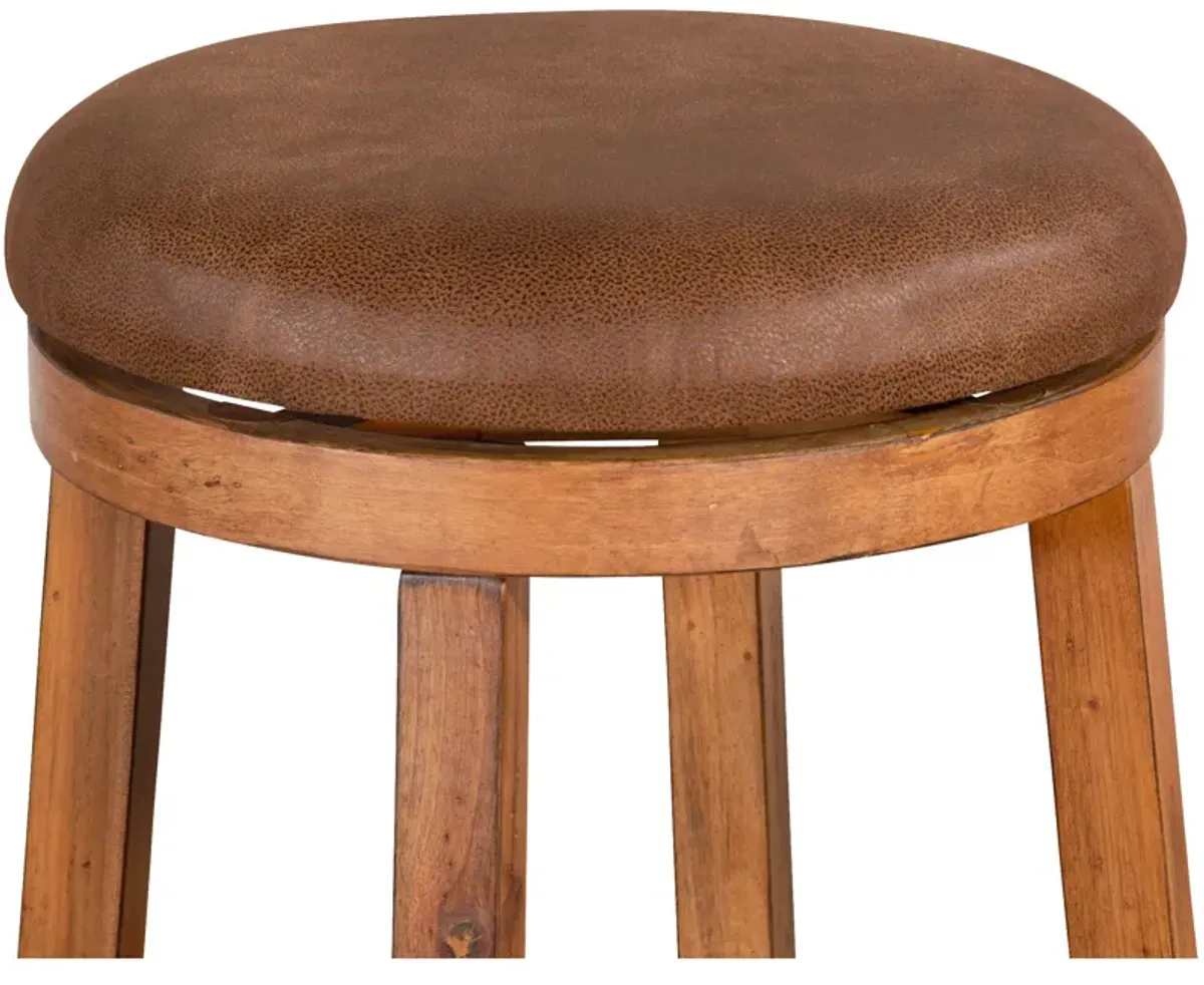 Sunny Designs Sedona Backless Swivel Counter Stool
