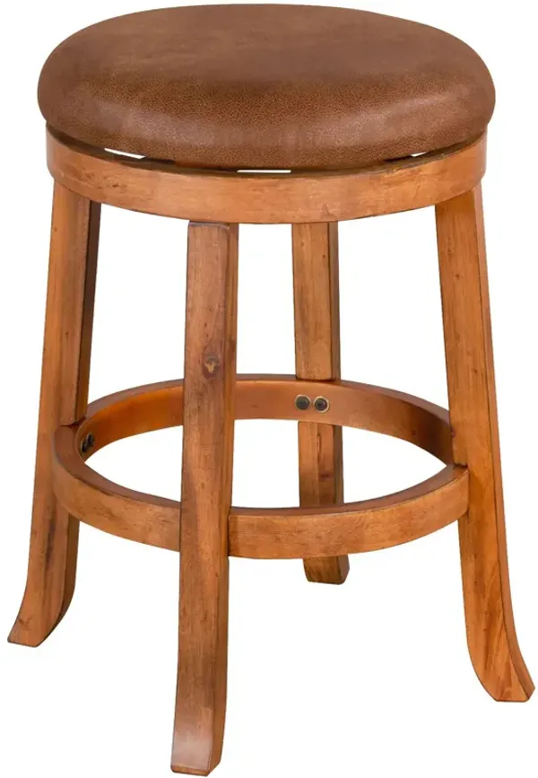 Sunny Designs Sedona Backless Swivel Counter Stool