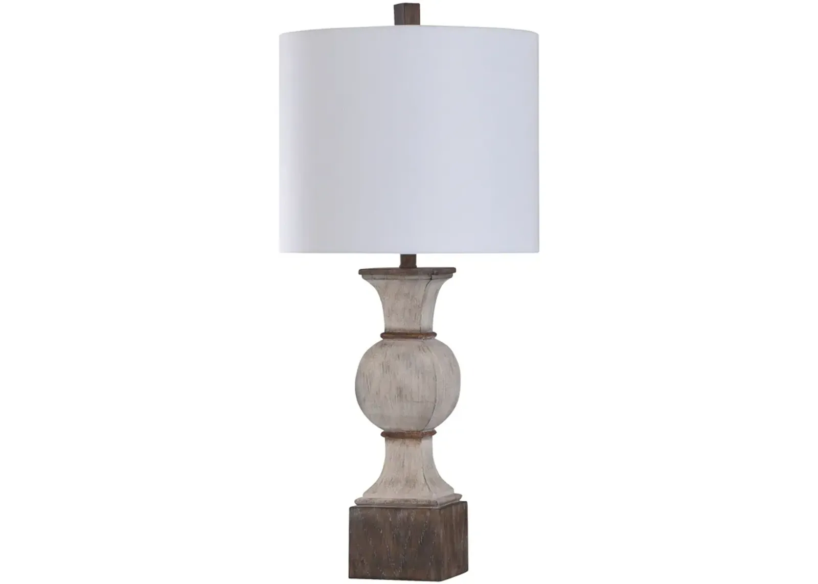 | Kirkby Table Lamp | White