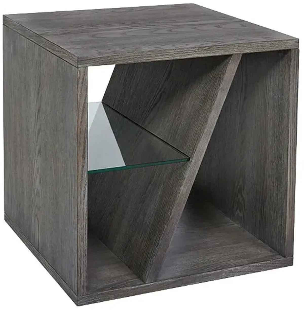 | Eight Street End Table | Weathered Slate